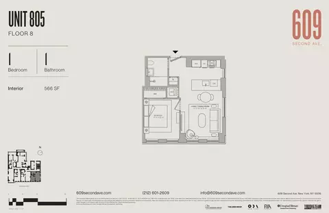 609 2nd Ave #805, New York, NY 10016