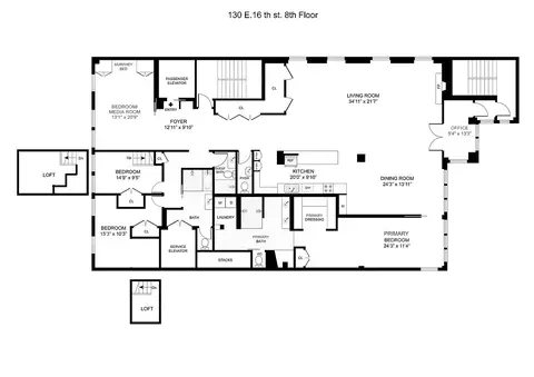 105 E 16th St #8, New York, NY 10003