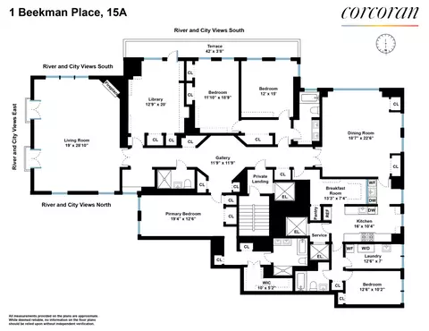 1 Beekman Pl #15A, New York, NY 10022