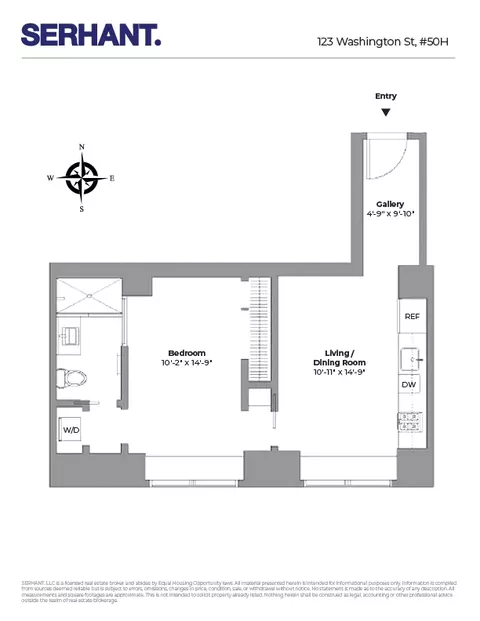 123 Washington St #50H, New York, NY 10006