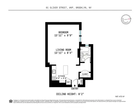61 Oliver St #4P, Brooklyn, NY 11209