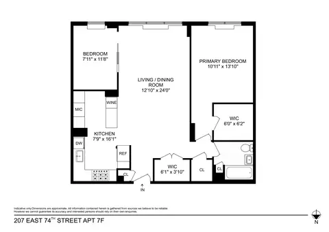 207 E 74th St #7F, New York, NY 10021