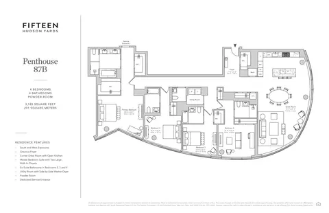 15 Hudson Yards #PH87B, New York, NY 10001