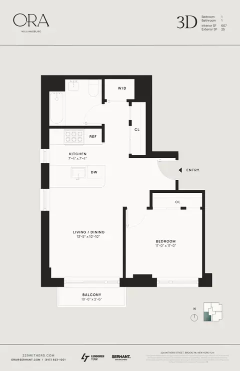 229 Withers St #3D, Brooklyn, NY 11211