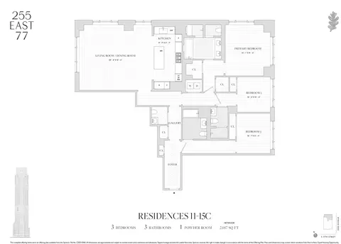 255 E 77th St #12C, New York, NY 10075