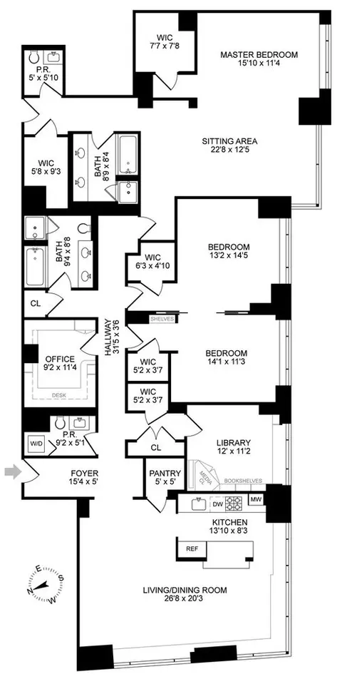 220 Riverside Blvd #19JG, New York, NY 10069