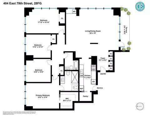 404 E 79th St #28FG, New York, NY 10075
