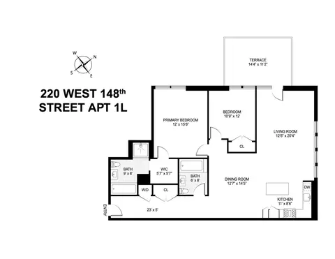 220 W 148th St #1L, New York, NY 10039
