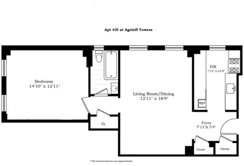 141 E 3rd St #3I, New York, NY 10009