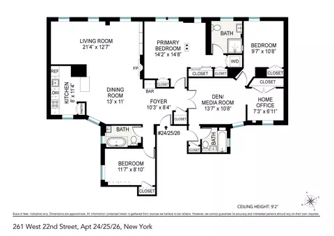 261 W 22nd St #24/25/26, New York, NY 10011