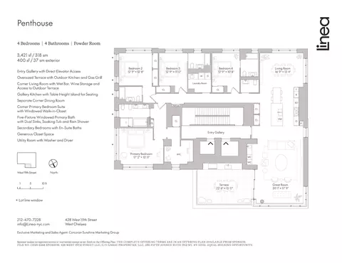 428 W 19th St #PH, New York, NY 10011