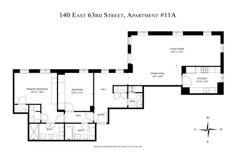 140 E 63rd St #11A, New York, NY 10065