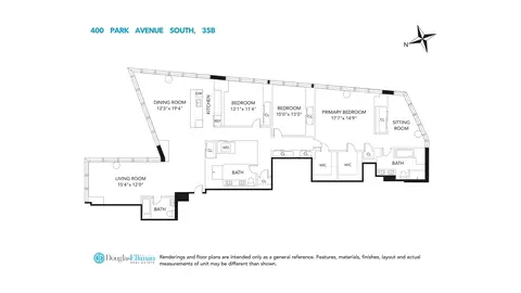 400 Park Ave S #35B, New York, NY 10016