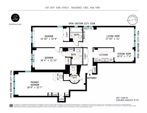 345 E 52nd St #10CD, New York, NY 10022