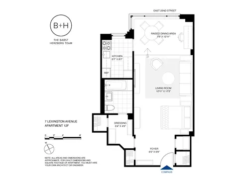 7 Lexington Ave #12F, New York, NY 10010
