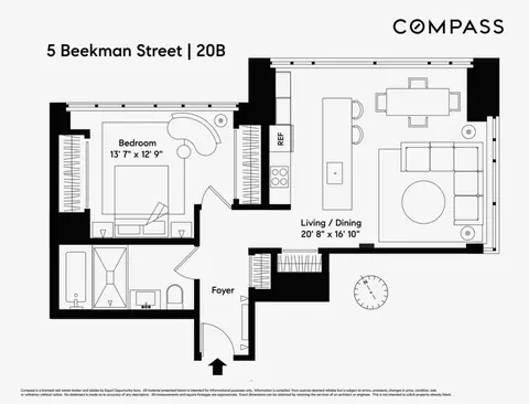 5 Beekman St #20B, New York, NY 10038