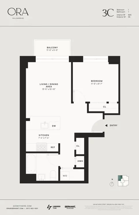 229 Withers St #3C, Brooklyn, NY 11211