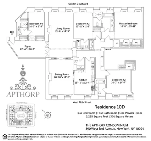 390 W End Ave #10D, New York, NY 10024