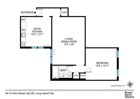 45-14 43rd St #2D, New York City, NY 11104