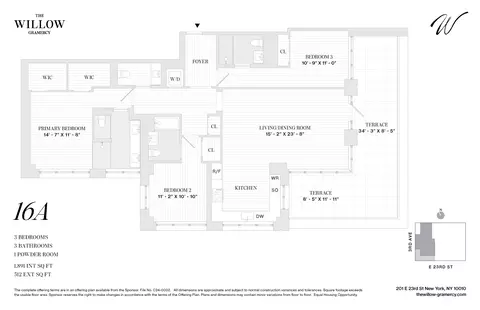 201 E 23rd St #16A, New York, NY 10010