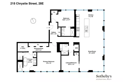 215 Chrystie St #28E, New York, NY 10002