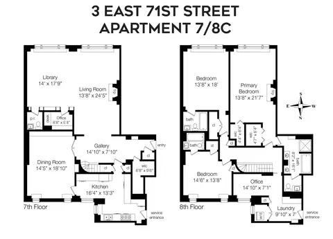 3 E 71st St #7/8C, New York, NY 10021