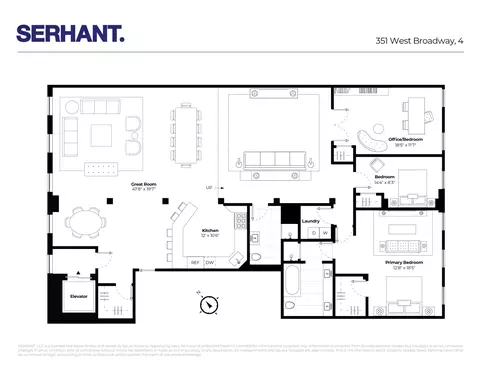 351 W Broadway #4, New York, NY 10013