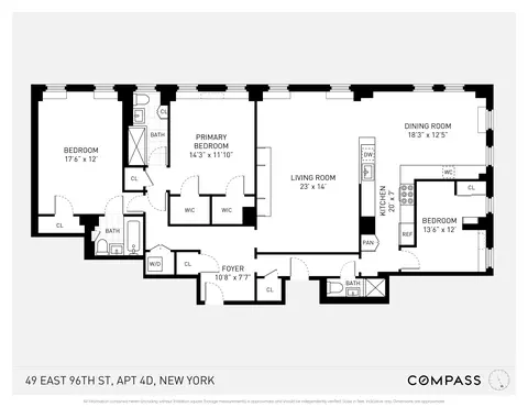 49 E 96th St #4D, New York, NY 10128