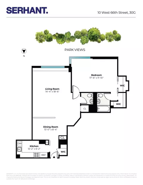 10 W 66th St #30G, New York, NY 10023