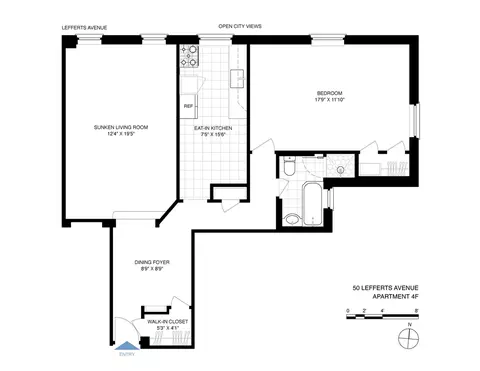 50 Lefferts Ave #4F, Brooklyn, NY 11225
