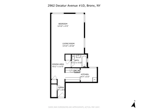 2962 Decatur Ave #1D, New York City, NY 10458
