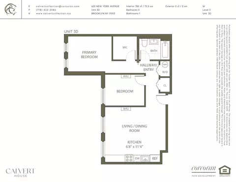 625 New York Ave #3D, Brooklyn, NY 11203