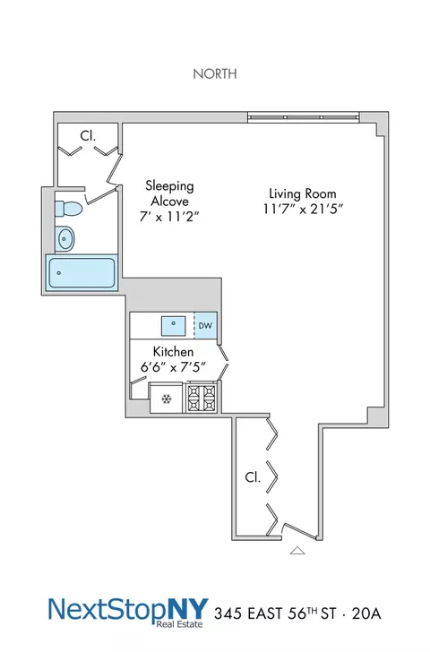 345 E 56th St #20A, New York, NY 10022
