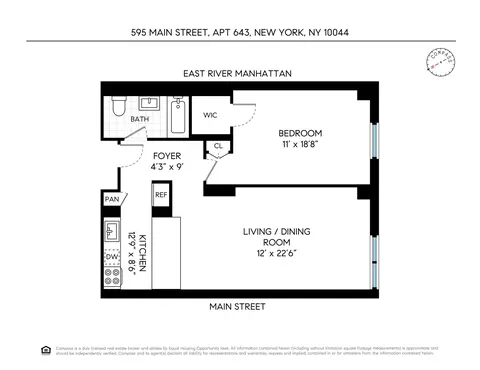 625 Main St #643, New York, NY 10044