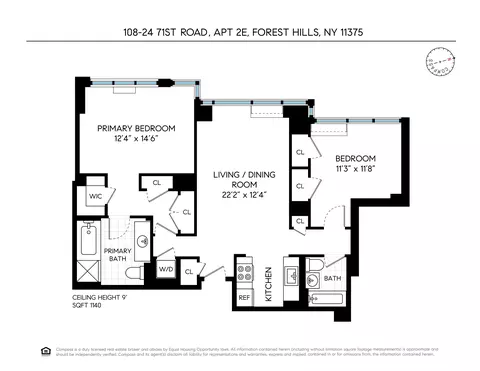 107-24 71st Rd #2E, New York City, NY 11375