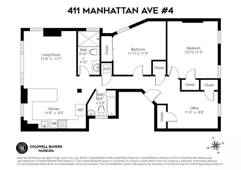 411-421 Manhattan Ave #4, New York, NY 10026