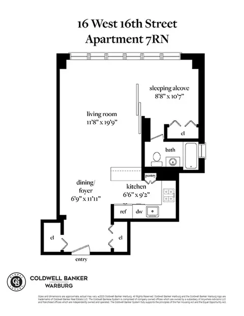 16 W 16th St #7RN, New York, NY 10011