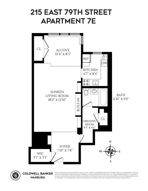 215 E 79th St #7E, New York, NY 10075