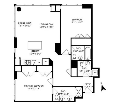 310 W 52nd St #18H, New York, NY 10019