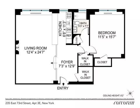 235 E 73rd St #3E, New York, NY 10021