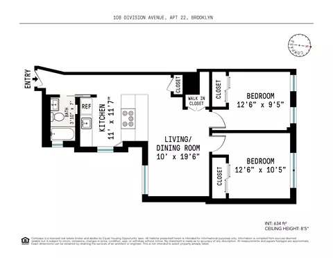108 Division Ave #22, Brooklyn, NY 11211