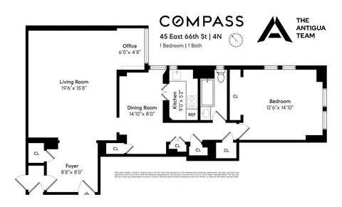 45 E 66th St #4N, New York, NY 10065