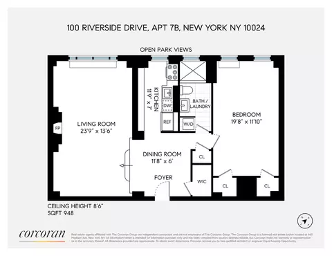 100 Riverside Dr #7B, New York, NY 10024