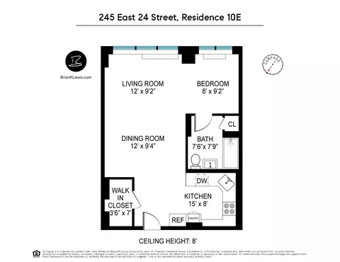 245 E 24th St #10E, New York, NY 10010