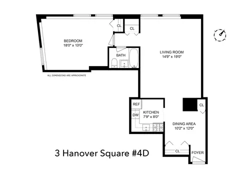 3 Hanover Sq #4D, New York, NY 10005