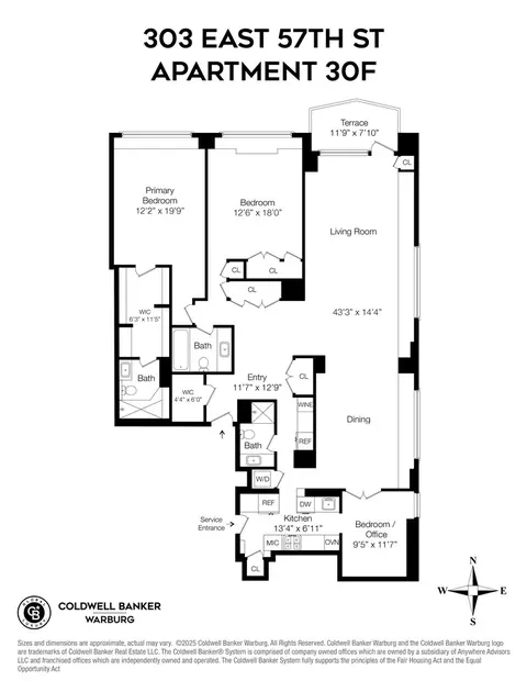 303 E 57th St #30F, New York, NY 10022