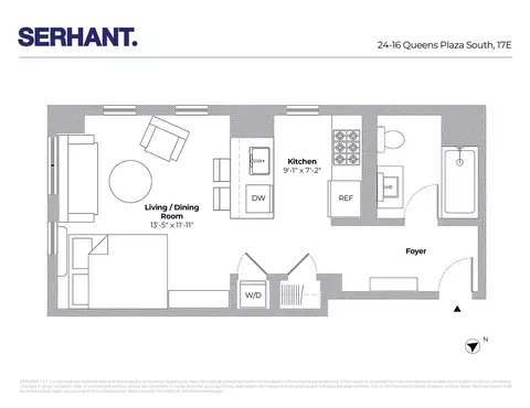 24-16 Queens Plz S #17E, New York City, NY 11101