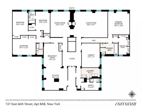 137 E 66th St #8AB, New York, NY 10065