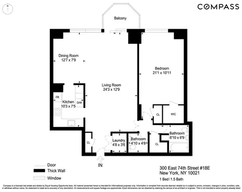 300 E 74th St #18E, New York, NY 10021