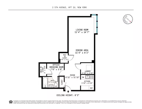 2 5th Ave #2U, New York, NY 10011